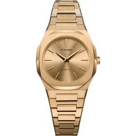 D1 Milano Utbl31 Altın Gold Çelik Unisex Kol Saati