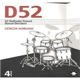 D52 - 52 Haftada Temel Davul Dersleri - Gerçek Dorman - Görünmez Adam Yayıncılık