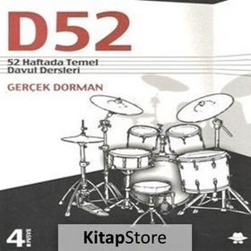 D52 - 52 Haftada Temel Davul Dersleri - Gerçek Dorman - Görünmez Adam Yayıncılık