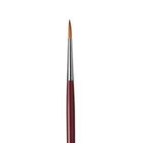 Da Vinci 1610 0 Kolinsky Kızıl Samur Kılı Yuvarlak Yağlı Boya Fırçası