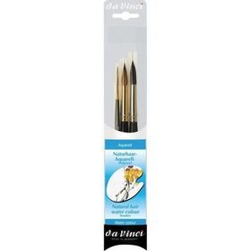 Da Vinci 4235 Samur ve Sincap Kılı Sulu Boya Fırça Seti