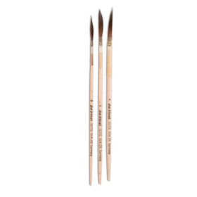 Da Vinci 604 3/0 Kazan Sincap Kılı Yan Kesik Kılıç Çini Seramik Porselen Kestirme Fırçası