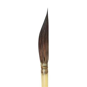 Da Vinci 604 4 Kazan Sincap Kılı Yan Kesik Kılıç Çini Seramik Porselen Kestirme Fırçası