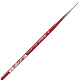 Da Vinci Seri 1280 No:0 Cosmotop Spin Kahverengi Sentetik Uzun Çizgi Fırçası