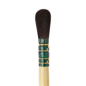 Da Vinci Seri 410 No:4 Mavi Sincap Kılı Oval Altın Varak Fırçası