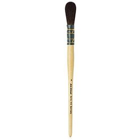 Da Vinci Seri 410 No:6 Mavi Sincap Kılı Oval Altın Varak Fırçası