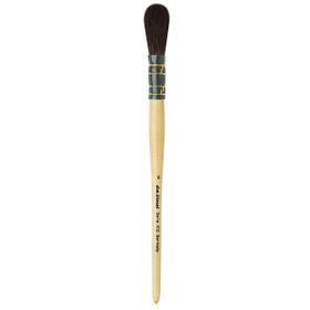 Da Vinci Seri 410 No:6 Mavi Sincap Kılı Oval Altın Varak Fırçası