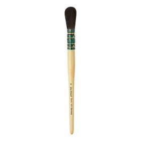 Da Vinci Seri 410 No:6 Mavi Sincap Kılı Oval Altın Varak Fırçası