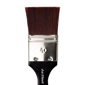 Da Vinci Seri 5040 No:40 Top Acryl Sentetik Düz Uçlu Geniş Yüzey Fırçası