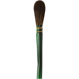 Da Vinci Seri 710 No:2 Mavi Sincap Kılı Oval Altın Varak Fırçası