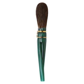 Da Vinci Seri 710 No:4 Mavi Sincap Kılı Oval Altın Varak Fırçası