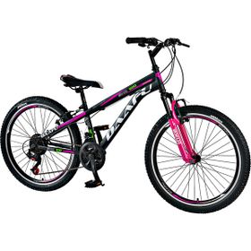 Daafu SXC100 26 Jant Amortisörlü Siyah Pembe Mavi Kadın Dağ Bisikleti