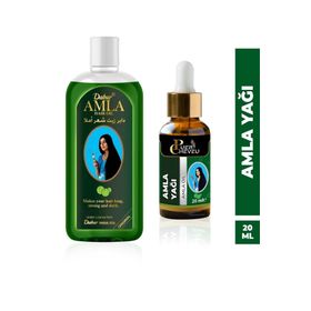 Dabur Amla 200 ml Saç Bakım Yağı + Amla Saf Katkısız 20 ml Dip Yağı