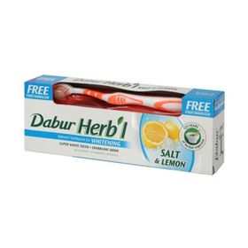 Dabur Herbal 150 ml Fesleğen Özlü Diş Macunu+12 Adet Diş Fırçası