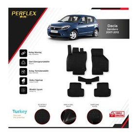 Dacia 2012-2020 Sandero 3d Havuzlu Paspas