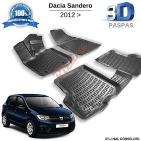 Dacia 2012-2020 Sandero 3d Havuzlu Paspas
