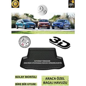Dacia Dokker 2013 Sonrası 3d Bagaj Havuzu