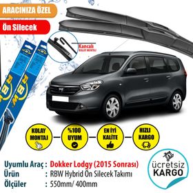 Dacıa Dokker-Lodgy 2015 sonrası Silecek Takımı