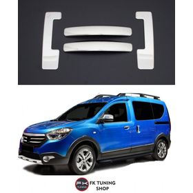 Dacia Dokker Paslanmaz Çelik 2012 Üzeri 4 Kapı Krom Kapı Kolu