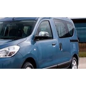 Dacia Dokker Paslanmaz Çelik Krom 2 Parça Ayna Kapağı