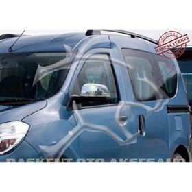 Dacia Dokker Paslanmaz Çelik Krom 2 Parça Ayna Kapağı
