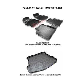 Dacia Duster 2 WD 4x2 2017 Sonrası Paspas Ve Bagaj Havuzu