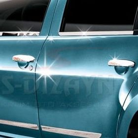 Dacia Duster 2009-2018 4 Parça Krom Cam Çıtası