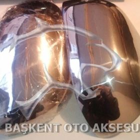 Dacia Duster 2010-2012 Krom 2 Parça Ayna Kapağı