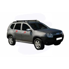 Dacia Duster 2010-2017 4 Parça Paslanmaz Çelik Cam Çıtası