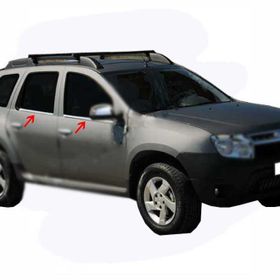 Dacia Duster 2010-2017 4 Parça Paslanmaz Çelik Cam Çıtası