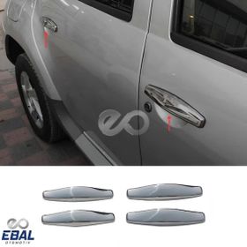Dacia Duster 2010 2018 Paslanmaz Çelik 4 Kapı Krom Kapı Kolu