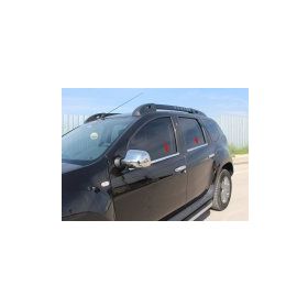 Dacia Duster 2010 Üzeri 4 Parça Krom Cam Çıtası