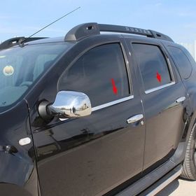 Dacia Duster 2010 Üzeri 4 Parça Krom Cam Çıtası