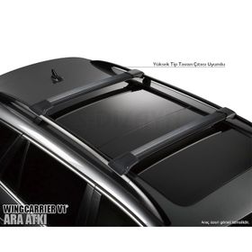 Dacia Duster 2014-2018 Siyah Wingcarrier Ara Atkı