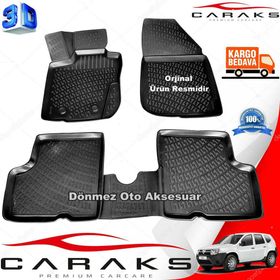 Dacia Duster 2wd 3D Havuzlu Paspas