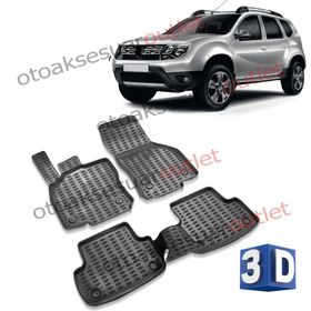 Dacia Duster 3D Havuzlu Paspas