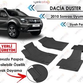 Dacia Duster 3D Havuzlu Paspas
