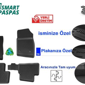 Dacia Duster 3D Havuzlu Paspas