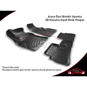 Dacia Duster 4x2 2010-2017 3D Havuzlu Paspas