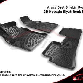 Dacia Duster 4x2 2010-2017 3D Havuzlu Paspas