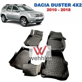 Dacia Duster 4x2 2010-2018 3D Havuzlu Paspas