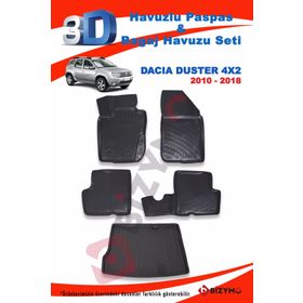 Dacia Duster 4x2 2010 Sonrası Bagaj Havuzu