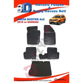Dacia Duster 4x2 2018 Sonrası Bagaj Havuzu