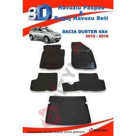 Dacia Duster 4X4 2010-2018 Paspas ve Bagaj Havuzu