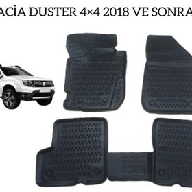 Dacia Duster 4x4 2018 Sonrası 3D Havuzlu Paspas