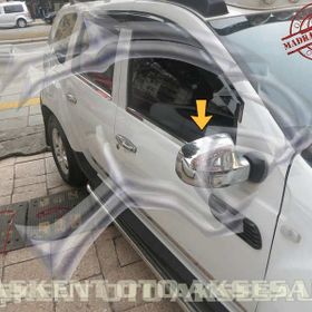 Dacia Duster Abs 2012-2018 Krom 2 Parça Ayna Kapağı