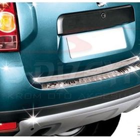 Dacia Duster Arka 2009-2018 Krom Tampon Eşiği