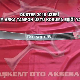 Dacia Duster Arka 2018 Krom Tampon Eşiği