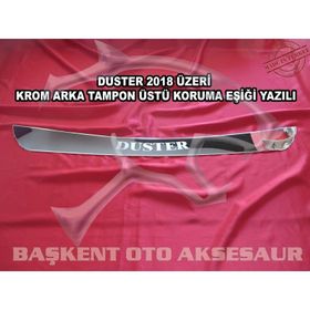 Dacia Duster Arka 2018 Krom Tampon Eşiği