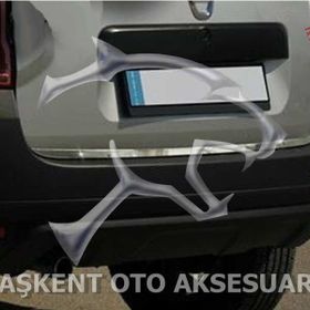 Dacia Duster Formlu Paslanmaz Çelik 2010-2018 Krom Bagaj Alt Çıtası